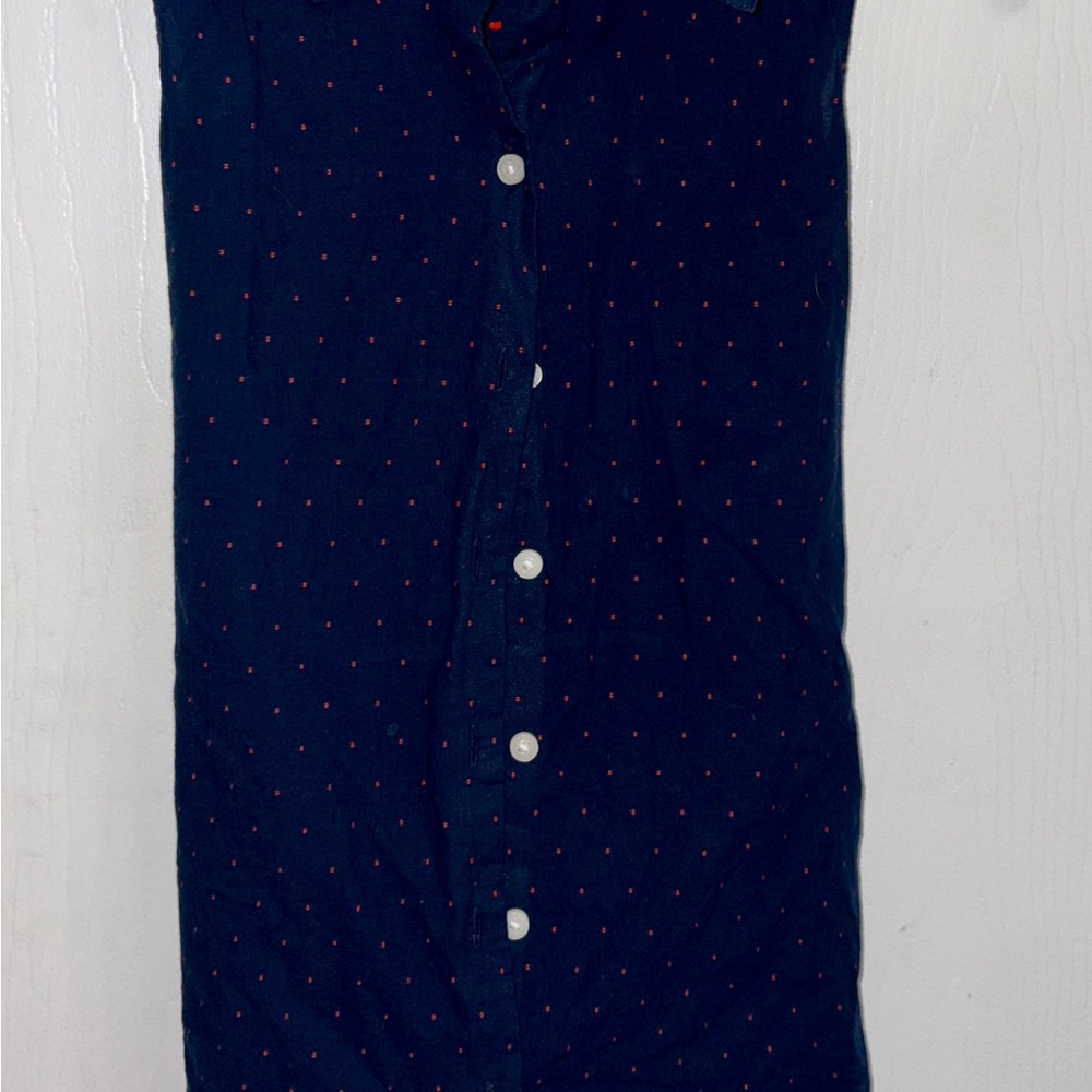Tommy Hilfiger Blue Casual Button Down Shirt Tailored Fit